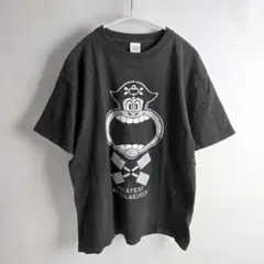 ガリガリ君パイレーツ両面プリントTシャツ キャラクター 企業系 L ブラック