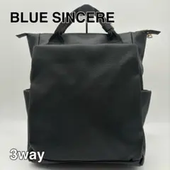 【未使用】BLUE SINCERE ベージュ リュック　トート　バックパック 楽天市場】【楽天1位 / TVドラマ衣装協力】 レザー リュック A4