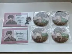 ちゃげぽよ。 アルジャン PUS 羽田空港 特典 缶バッジ フレークシール