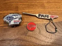 ビームスゴルフ BEAMS GOLF クリップマーカー グリーンフォーク