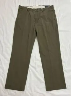 ポロラルフローレン　チノパン　チノパンツ　グリーンW36 L30 現行タグ