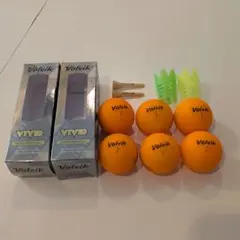 ボルビック VIMAT ゴルフボール 6球 艶無し マット