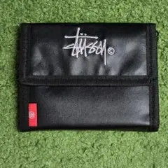 未使用品 STUSSY ロゴ刺繍入り ウォレット