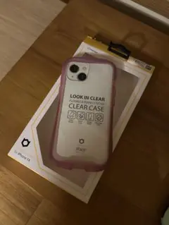 iFace iPhone 14用クリアケース