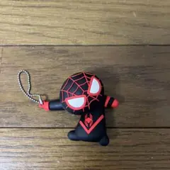 ブラックスパイダーマン　キーホルダー