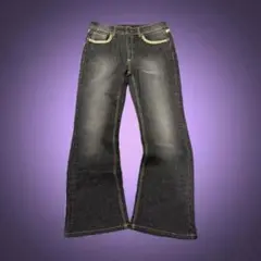 00s archive fairy grunge y2k denim pant