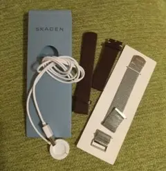 SKAGEN スマートウォッチ ベルト・充電器 セット