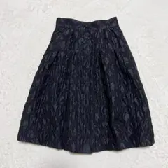 マーリエルカセット【美品】スカート　Sサイズ相当　ブラック系
