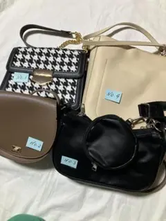売り切りバーゲン‼️ ショルダーバック、トートバッグ4個セット販売　お買い得 美品