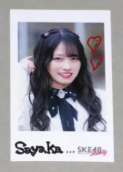 入内嶋涼 SKE48 tick tack zack チェキ風トレカ