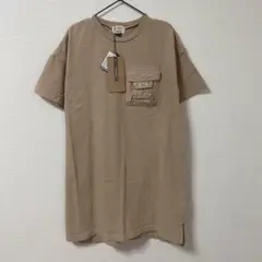 【新品】エフオーキッズ ビッグシルエットワンピース 半袖