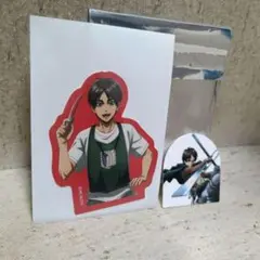 じゅうじゅうカルビ エレン 進撃の巨人 ステッカー エレン
