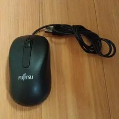 Fujitsu 有線マウス 黒　M520
