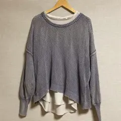 ZAMPA ザンパ　メッシュニット