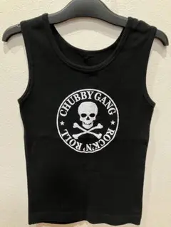 CHUBBY GANG スカルプリント タンクトップ【150】