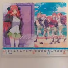 五等分の花嫁 ニノ カードセット