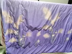 花柄の掛け布団