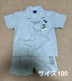 しまむら　ミッキー　シャツ&ボトムスセット　サイズ100