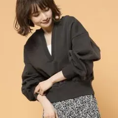 FREAKS STORE(フリークスストア) Ｖネックショートスウェット