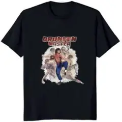 新品 ジャッキーチェン映画 酔拳 シャツLL ドランケンマスターポージング