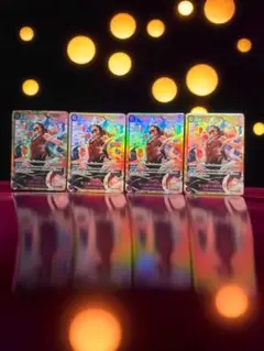 モンキー・D・ルフィ シークレット 4枚セット　EB02-061