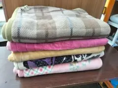 中古毛布 5枚 養生 ペット 引越し 断熱（2）