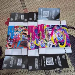 ポケモンカード　メガシンフォニア2 メガブレイブ　2空箱 ぺりぺり付き