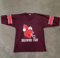 70s 80s ARTEX スヌーピー バーガンディ Tシャツ