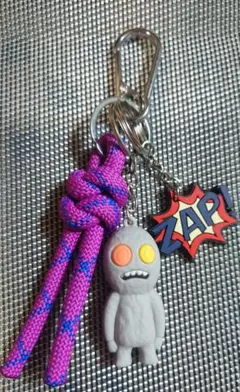 ハンドメイド　バックチャーム　キーホルダー　パラコード　ハロウィン　モンスター