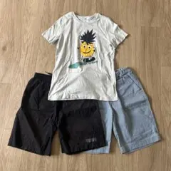 PUMA UNIQLO Tシャツ ハーフパンツ セット 150cm