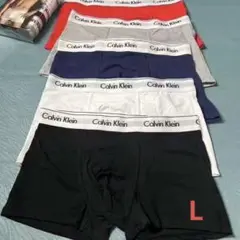 CK 3枚 ボクサーパンツ カルバンクライン 5つの色から選べます L