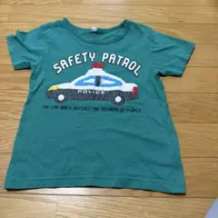 西松屋　パトカー柄Tシャツ　１２０センチ