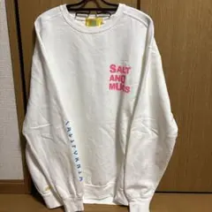 SALT&MUGS ホワイト スウェット L 平野紫耀