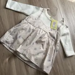 momorei rico ベビー　裏起毛　うさぎ　フリフリ