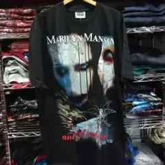 マリリンマンソン 両面プリント バンドＴシャツ XL