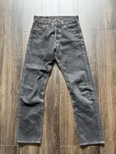 Levi's 501 ダークグレー ストレートデニム 29インチ