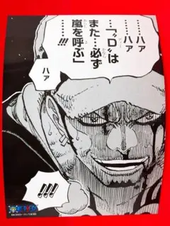 ジャンプショップ　ブロマイド　ワンピース　ロー