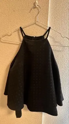 フレアシルエット 黒 キャミソール(black sheep) フィリピンで購入