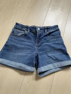 GAP 130cm デニムハーフパンツ