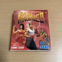 ゲームギア 中古カセット　ベアナックル　箱、説明書付き　レアソフト レア GAME GEAR ゲームギア用ソフト「ベア・ナックル2」 - メルカリ