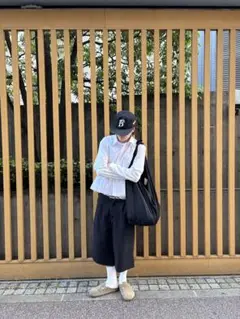 短丈 ストライプシャツ cityboy