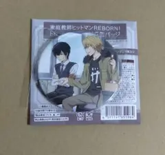 家庭教師ヒットマン REBORN! BIG缶バッジ 雲雀＆ディーノ
