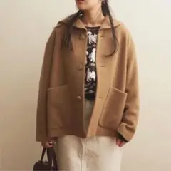 【コート早割!】fig london スーパーウール100 セーラーコート