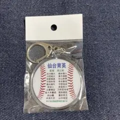 仙台育英　メンバー入りキーホルダー