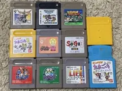 ゲームボーイ　まとめ　星のカービィ　ポケモン　サガ　たまごっち11本