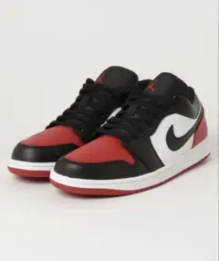 Nike Air Jordan 1 Low ブラック/レッド/ホワイト