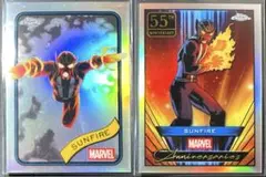 Sunfire Marvel Chrome Anniversary Ref SP
