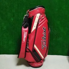 Titleist 赤 キャディバッグ フード無し