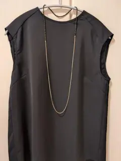 【美品】2WAYデザイン ゴールド ロングネックレスナノユニバース 100cm