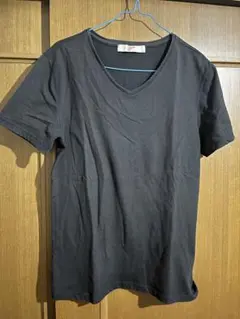 8 seconds ブラック Vネック Tシャツ L